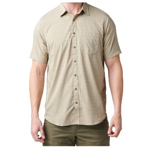 1시이전주문시 당일발송  [5.11 택티컬] 에어리얼 숏 슬리브 셔츠 (카키)  / 5.11 Tactical Aerial Short Sleeve Shirt (Khaki)